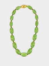 Lizzie Fortunato Grove Verdant Green Glass Beaded Necklace