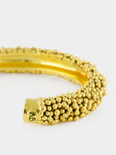 Aurélie Bidermann Makoma Gold Thin Granulated Bracelet