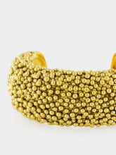 Aurélie Bidermann Makoma Gold Granulated Cuff