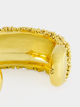 Aurélie Bidermann Makoma Gold Granulated Cuff
