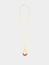 Aurélie Bidermann Diana Brown Long Necklace