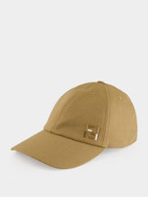 Fendi Beige Cotton and Linen Baseball Cap