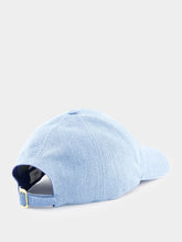 Fendi Light Blue Denim Baseball Cap
