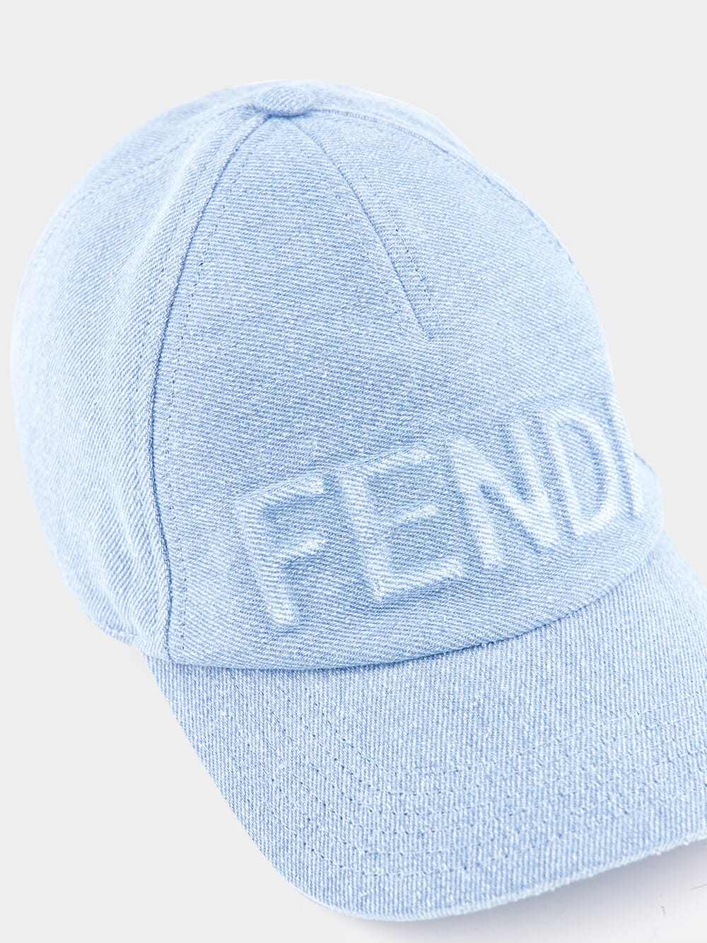 Light Blue Denim Baseball Cap