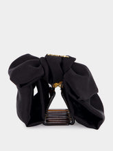 Fendi Black Silk Bow Hair Clip