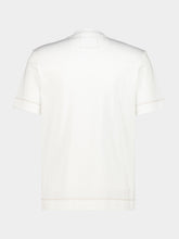 Fendi White Cotton Pocket Crewneck T-Shirt
