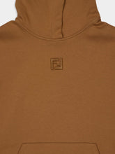 Fendi Camel Hooded Sweatshirt with FF Lining