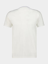 Fendi White Slim-Fit Logo Cotton T-Shirt