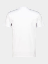 Fendi White Cotton FF Selleria Logo T-Shirt