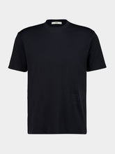 Fendi Black Cotton Logo T-Shirt