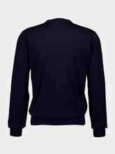 Fendi Blue V-neck Wool Cardigan