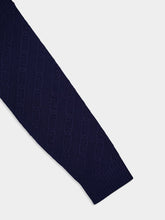 Fendi Navy Logo Knit Cardigan