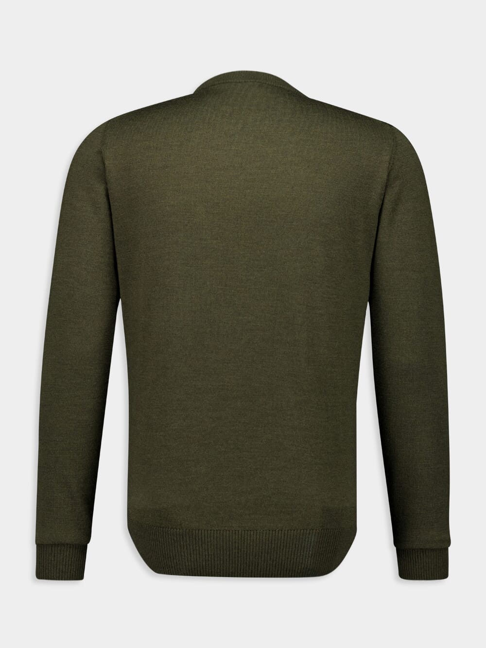 Olive Green Wool Jumper