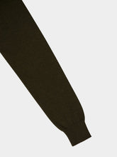 Fendi Olive Green Wool Jumper
