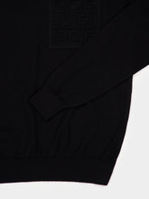 Fendi Black Wool Jumper with FF Pocket