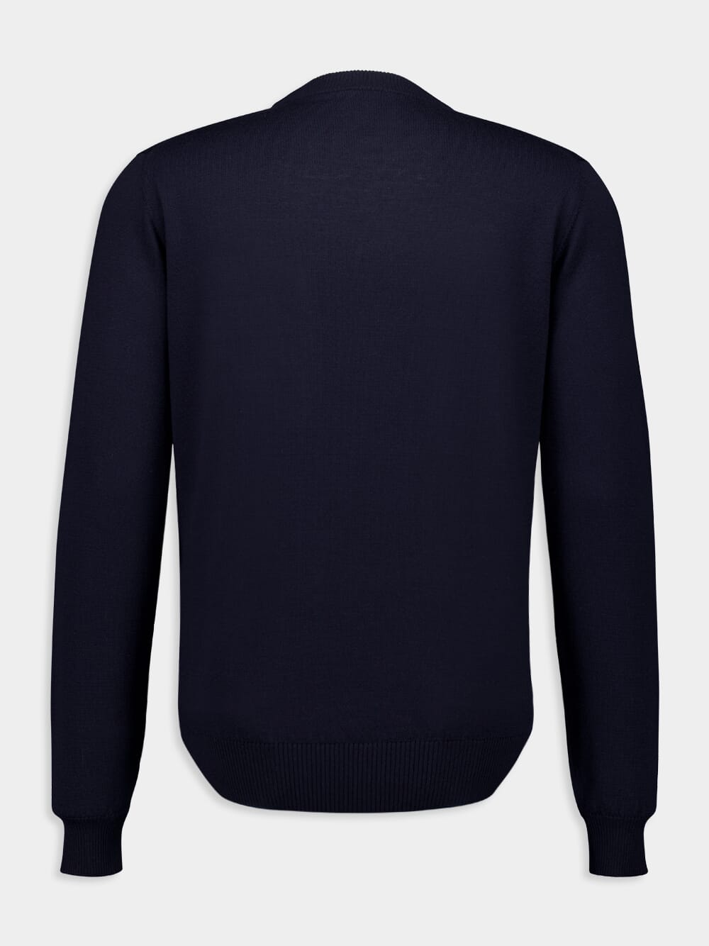 Navy Blue Wool Jumper