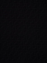 Fendi Black FF Cotton Short-Sleeve Pullover