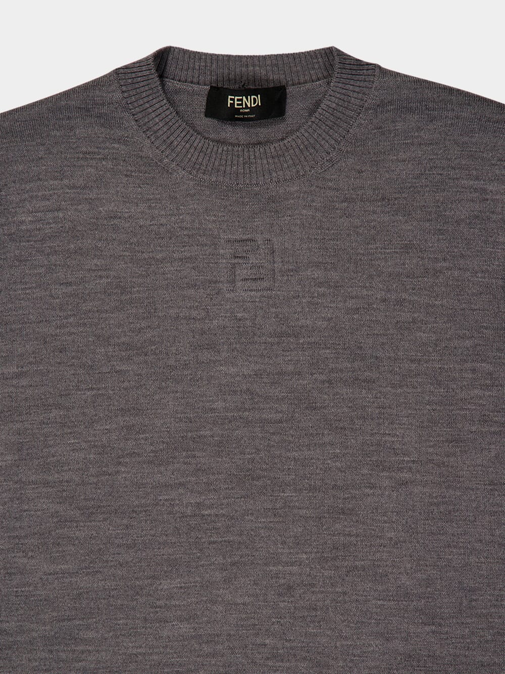 Light Grey Wool Jumper