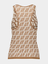 Fendi Brown FF Cotton Top