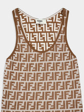 Fendi Brown FF Cotton Top