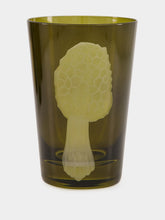 ARTĚL Moss Green Mushrooms Tumbler Set of 6