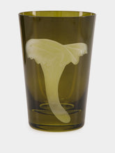 ARTĚL Moss Green Mushrooms Tumbler Set of 6