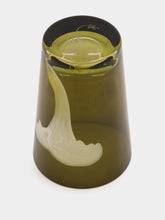 ARTĚL Moss Green Mushrooms Tumbler Set of 6