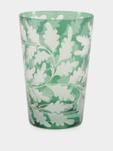 ARTĚL Sage Green Oak Leaves Tumbler