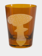 ARTĚL Walnut Brown Mushrooms Single Old Fashioned Set of 6