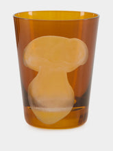 ARTĚL Walnut Brown Mushrooms Single Old Fashioned Set of 6