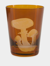 ARTĚL Walnut Brown Mushrooms Single Old Fashioned Set of 6