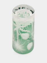 ARTĚL Sage Green Primeval Palms Highball