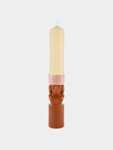 Ginori 1735 Il Letterato Red Clay Candle Holder