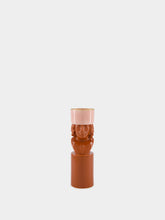 Ginori 1735 Il Letterato Red Clay Candle Holder