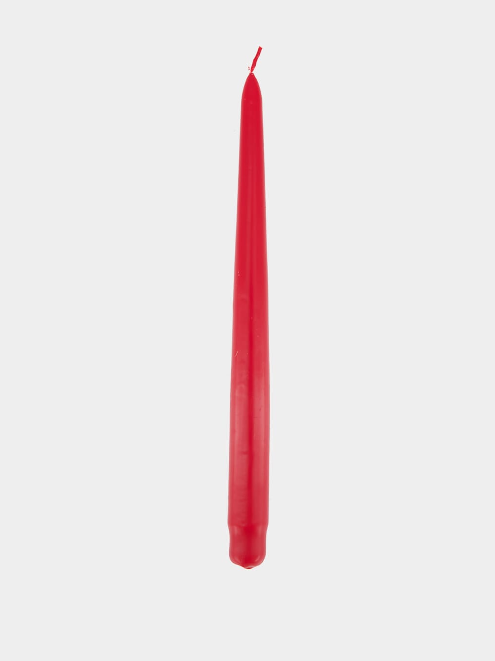 Candle Varnished Conical in Red