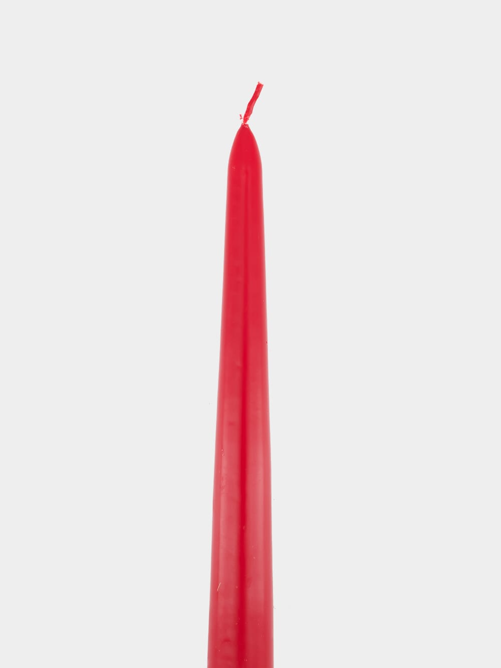 Candle Varnished Conical in Red