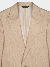 Dolce & Gabbana Beige Linen Taormina Jacket
