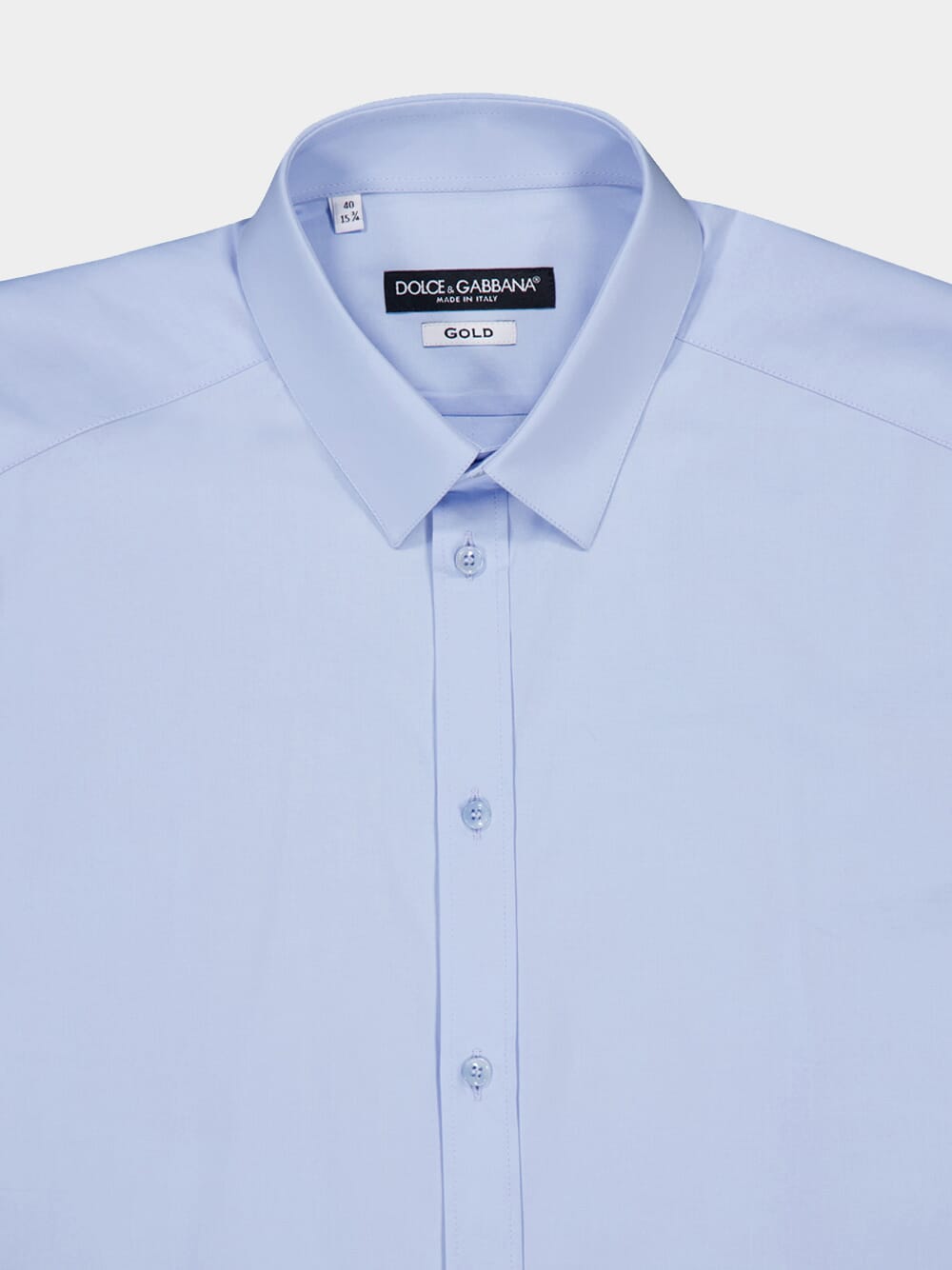 Classic Blue Cotton Shirt