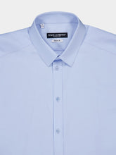 Dolce & Gabbana Classic Blue Cotton Shirt