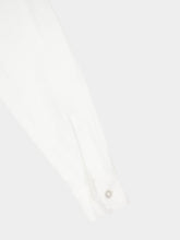 Dolce & Gabbana White Hawaii Linen Canvas Shirt