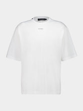 Dolce & Gabbana White Oversized Cotton T-Shirt with Print