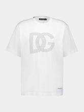 Dolce & Gabbana White Cotton Logo T-Shirt
