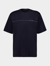 Dolce & Gabbana Dark Navy Blue Cotton Crewneck T-Shirt