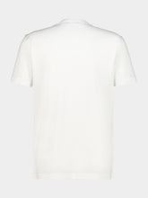 Dolce & Gabbana White Cotton Logo Pocket T-Shirt