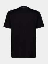 Dolce & Gabbana Black Cotton Embroidered T-Shirt