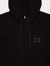 Dolce & Gabbana Black Jersey Zip-Up Sweatshirt