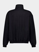 Dolce & Gabbana Black Wool High-Neck Jacket