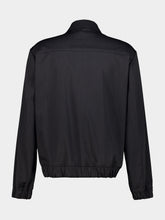 Dolce & Gabbana Black Wool Logo-Tag Jacket
