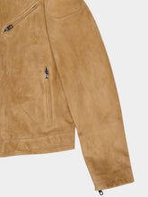 Dolce & Gabbana Beige Lambskin Leather Jacket