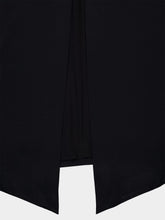 Tom Ford Black Crepe Envers Satin Tailored Skirt